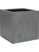 Кашпо Fiberstone block grey xxl L70 W70 H70 см 6FSTBGR70