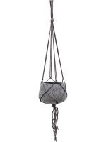 Кашпо подвесное Stone (hanging) mini pax s laterite grey D20 H15 см 6PPNEHP09