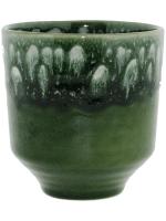 Кашпо Otis pot 2-tone green D13 H13 см 6LIMOTIG2