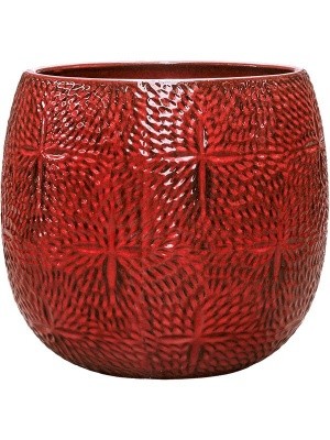 Кашпо Marly pot deep red D41 H38 см 6MRYDR041