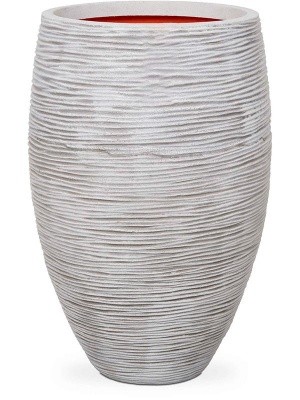 Кашпо Capi nature rib nl vase vase elegant deluxe ivory D56 H86 см 6CAPTIV28