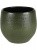 Кашпо Indoor pottery pot zembla green (per 6 pcs.) D17 H16 см 6PTR63561