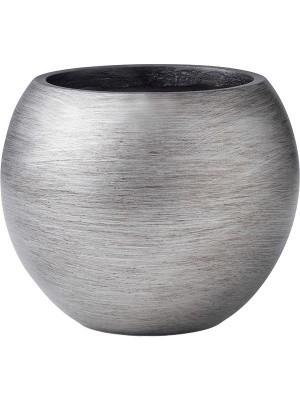 Кашпо Capi nature retro vase ball silver D23 H19 см 6CAPSR103