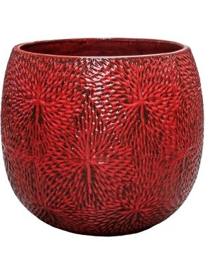 Кашпо Marly pot deep red D54 H48 см 6MRYDR054