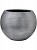 Кашпо Capi nature retro vase ball silver D40 H32 см 6CAPSR270