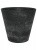 Кашпо Artstone claire pot black D17 H15 см 6ARTRZ171