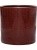 Кашпо Cylinder pot deep red D50 H50 см 6CILDR050