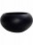 Кашпо Fiberstone cora black s D47 H26 см 6FSTRC047