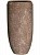 Кашпо Polystone coated plain coppa rock (with liner) D51 H100 см 6PSC471RK