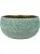 Кашпо Indoor pottery bowl ryan shiny blue (per 2 pcs.) D28 H13 см 6PTR63403