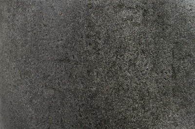 Кашпо TREEZ Effectory Stone высокий конус-чаша тёмно-серый камень 41.3317-01-002-GR-95