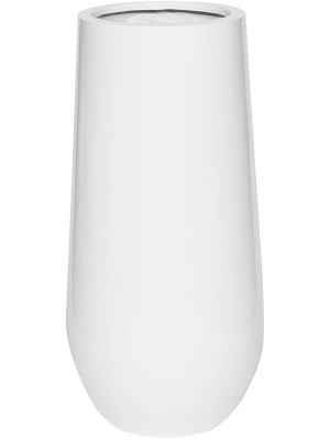 Кашпо Fiberstone glossy white nax m D35 H70 см 6FSTGWN70
