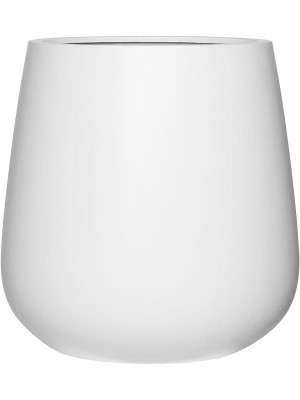 Кашпо Fiberstone matt white pax xl D66 H67 см 6FSTMWP67