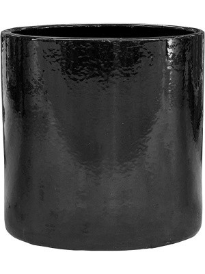 Кашпо Cylinder pot black D40 H40 см 6CILB4040