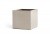Кашпо TREEZ Effectory Beton куб белый песок 41.3317-02-005-BE-20