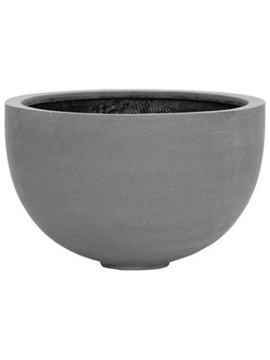 Кашпо Fiberstone bowl grey D45 H28 см 6FSTBG028