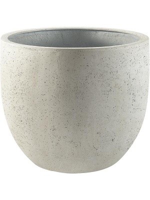 Кашпо Grigio new egg pot antique white-concrete D36 H31 см 6DLIAW359