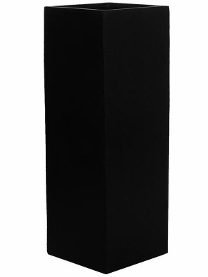 Кашпо Fiberstone yang black L35 W35 H100 см 6FSTSYB35