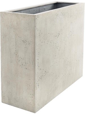 Кашпо Grigio divider antique white-concrete L80 W30 H68 см 6DLIAW417