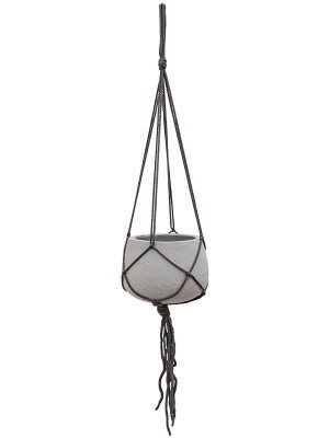 Кашпо подвесное Stone (hanging) mini pax s light brushed D20 H15 см 6PPNEHP10