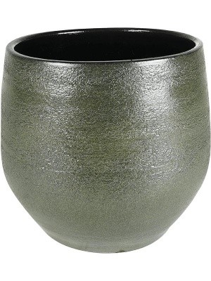 Кашпо Indoor pottery pot zembla green D25 H25 см 6PTR63563