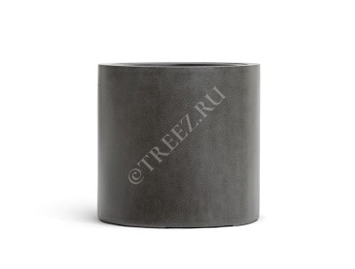 Кашпо TREEZ Effectory Beton цилиндр тёмно-серый бетон 41.3320-02-028-GR-31