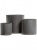 Кашпо TREEZ Effectory Beton цилиндр тёмно-серый бетон 41.3320-02-028-GR-53