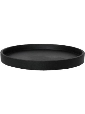 Поддон Fiberstone saucer round xs black D33 H4 см 6FSTXA331