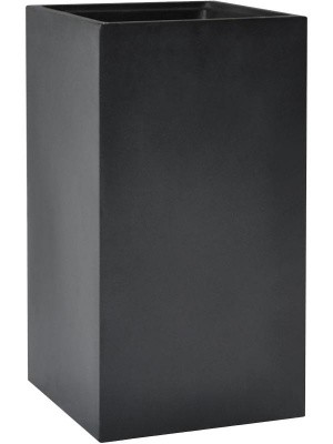 Кашпо Basic square dark grey (with liner) L38 W38 H68 см 6BSCS612P