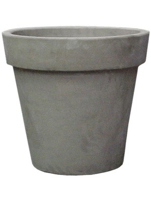 Кашпо Terra cotta flowerpot grey (handmade) D80 H74 см 6TDBG8074